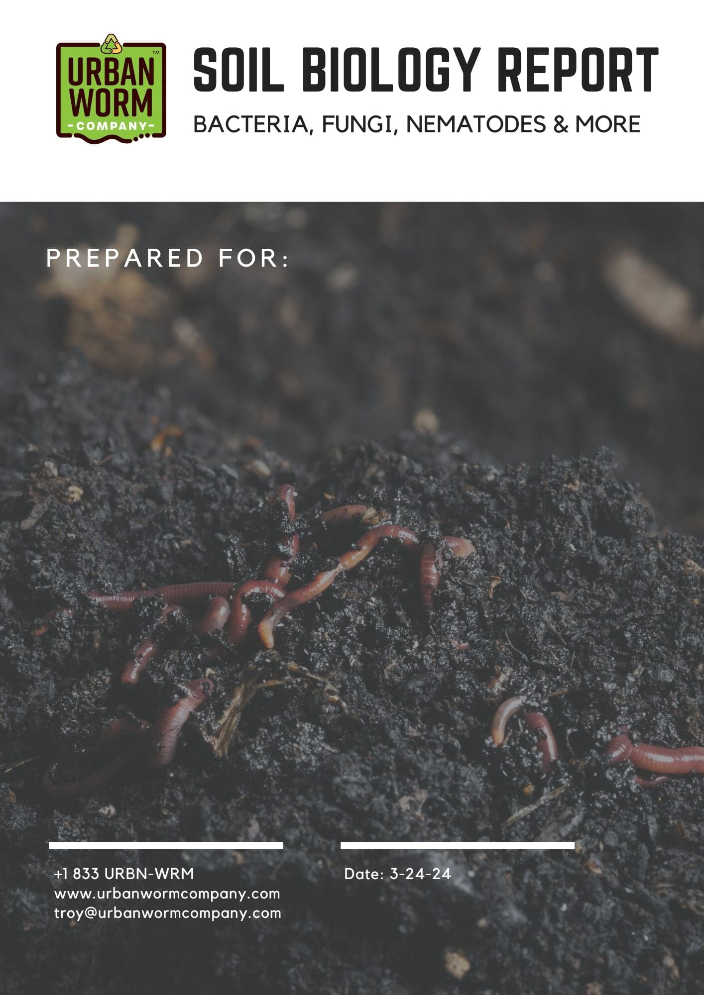 Soil Biology Test - Bacteria, Fungi, Nematodes & More Services Urban Worm Company