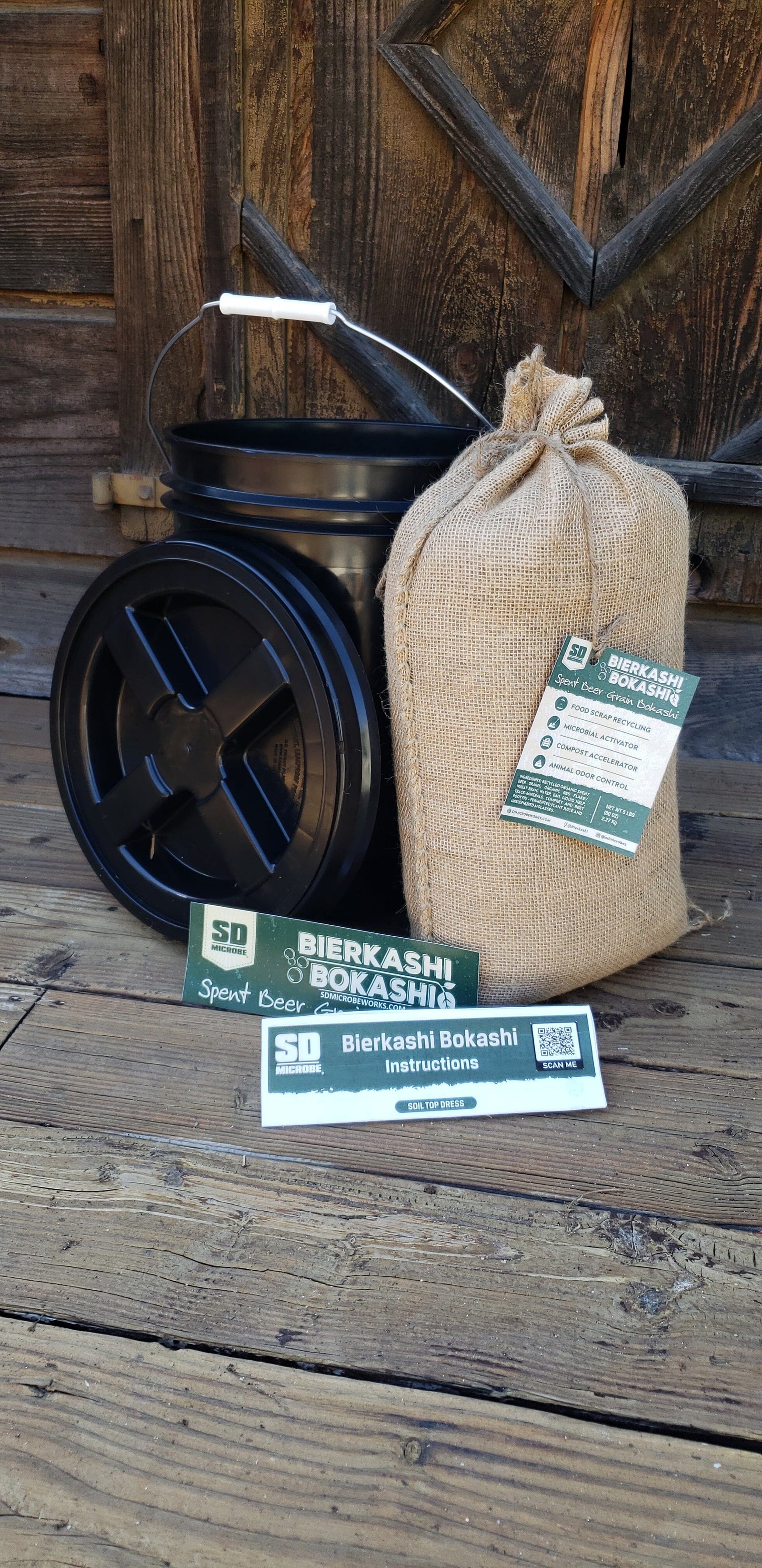 BierKashi Composting System (with BierKashi Bokashi) (Free Shipping) SD Microbes