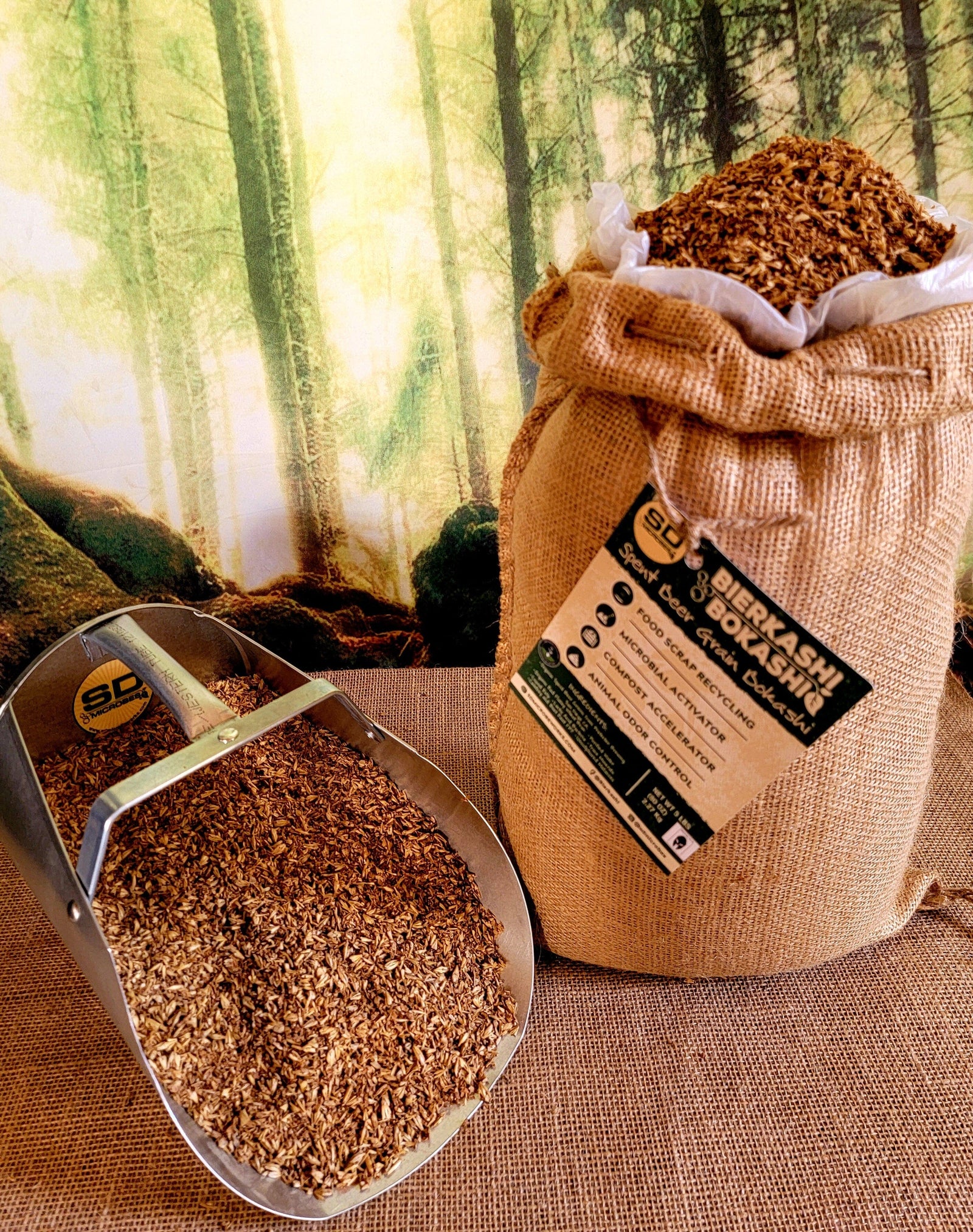 BierKashi Bokashi 5 to 50 lbs Bokashi SD Microbes