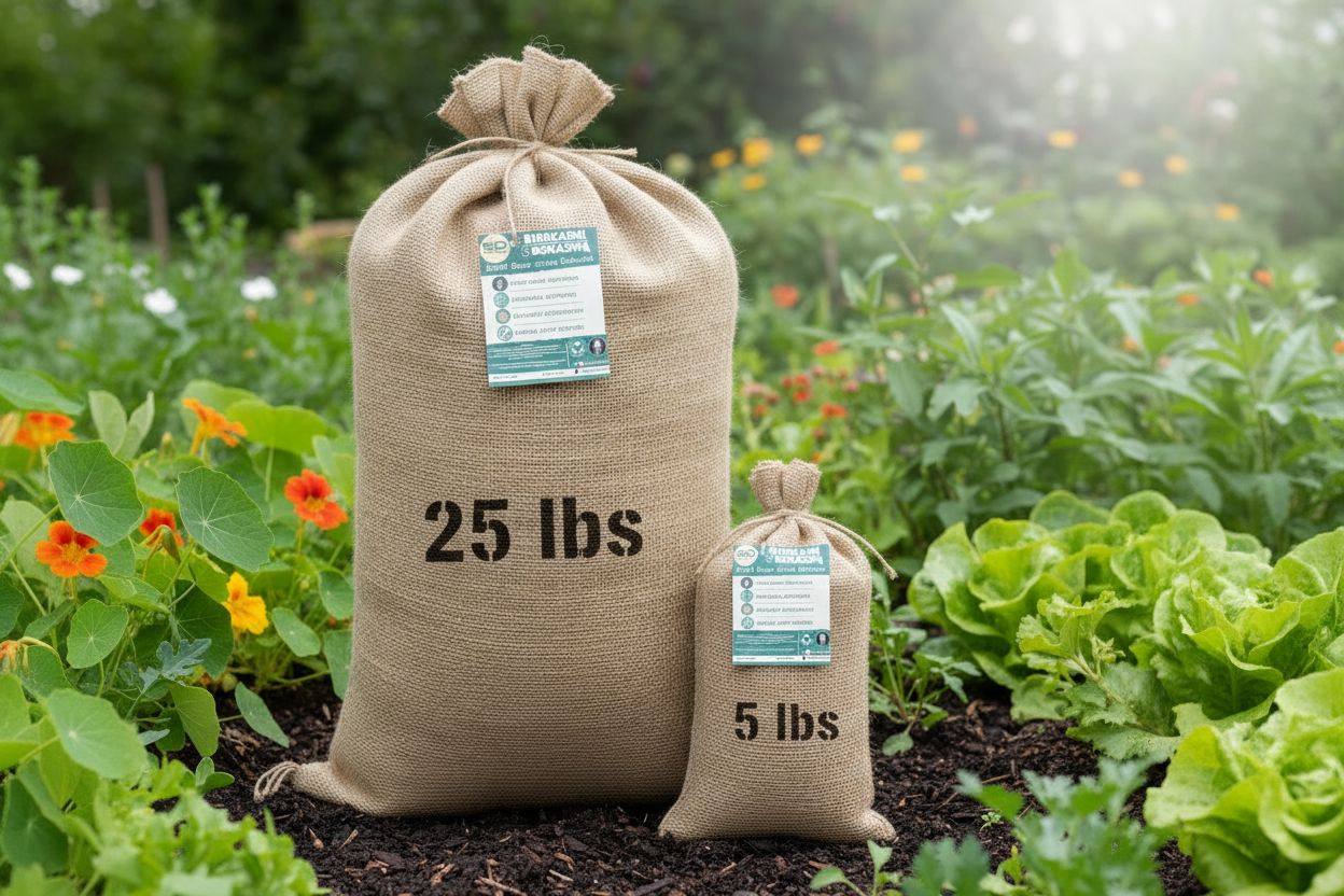 BierKashi Bokashi 5 to 50 lbs (Free Shipping) Bokashi SD Microbes