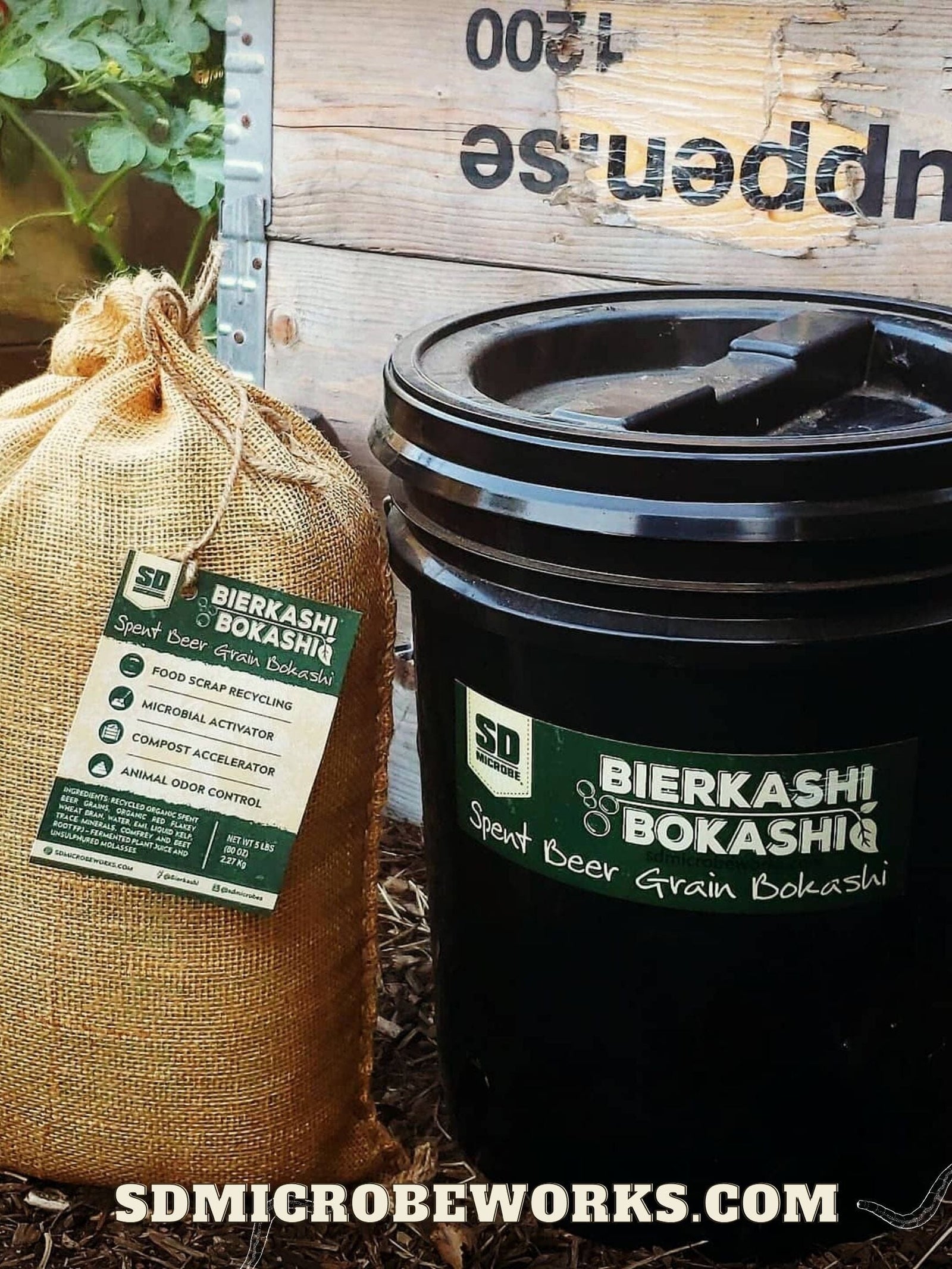 BierKashi Composting System (with BierKashi Bokashi) (Free Shipping) SD Microbes