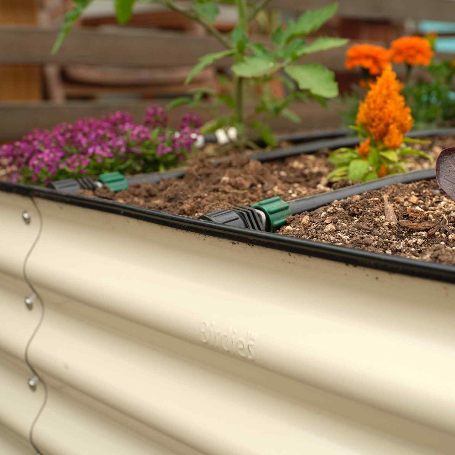 Large Modular Metal Raised Garden Bed Kit - 29” Extra Tall Raised Garden Beds Epic Gardening