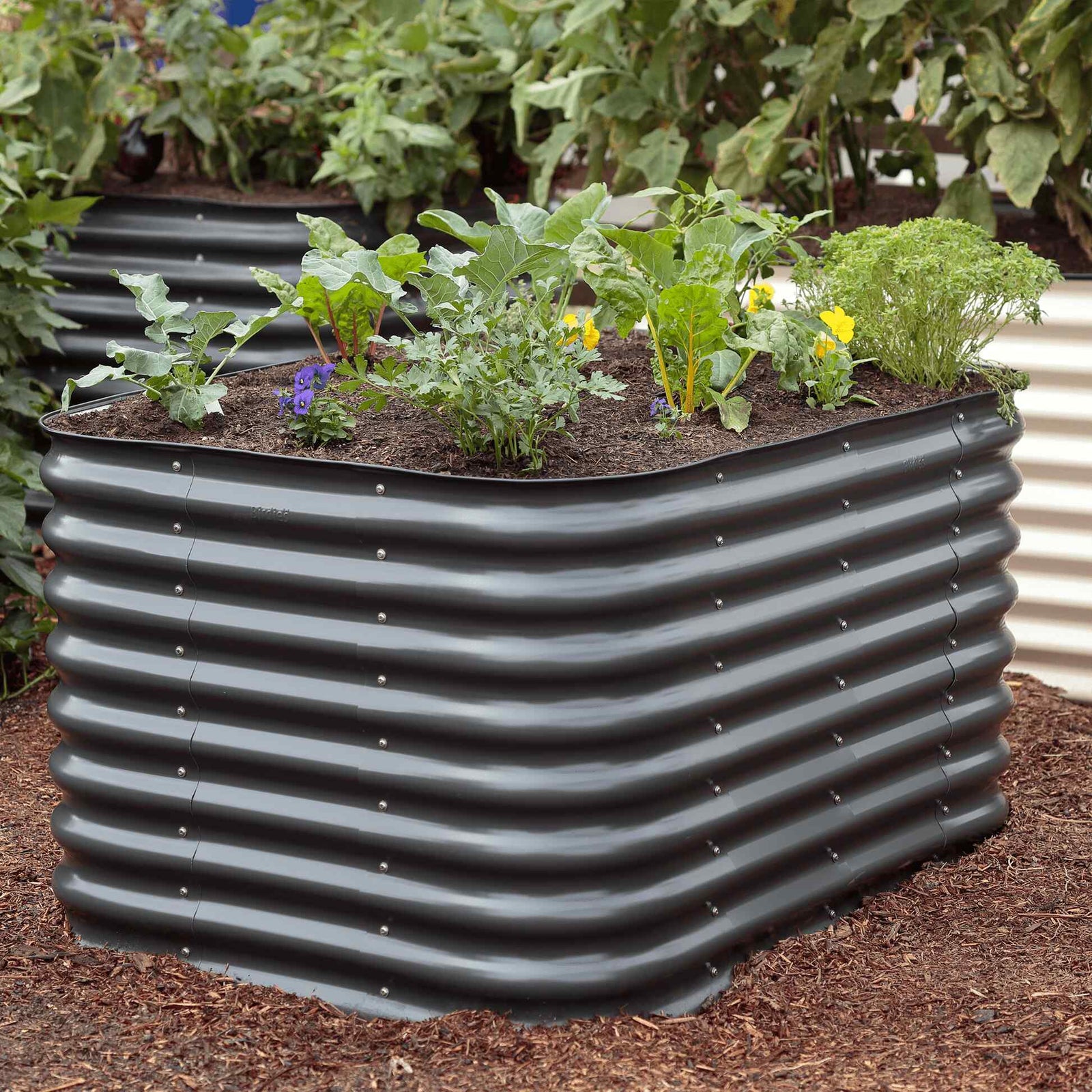 Small Modular Metal Raised Garden Bed Kit - 29” Extra Tall Raised Garden Beds Epic Gardening