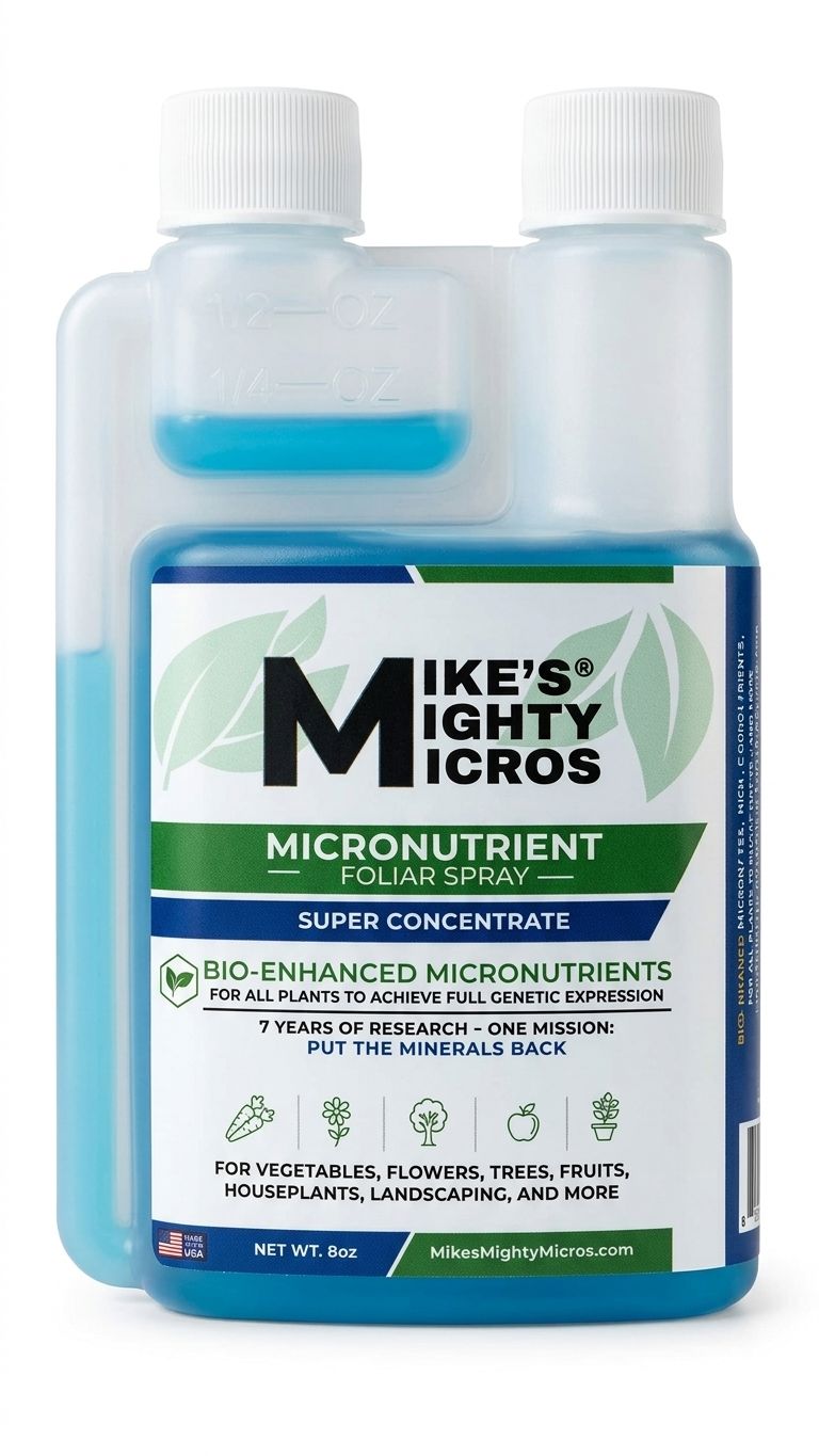 Mike's Mighty Micros Micronutrients Bio-Enhanced Super Concentrate Mikes Mighty Micros 8 oz