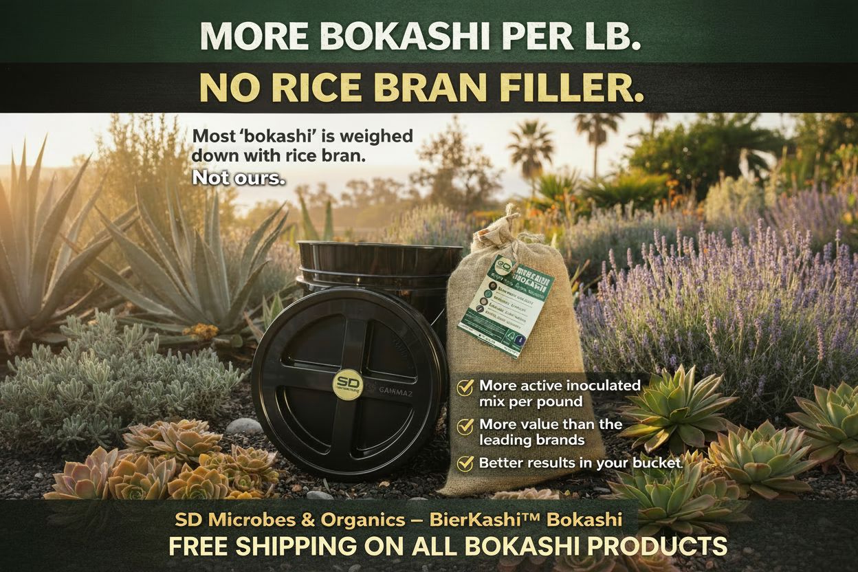 BierKashi Composting System (with BierKashi Bokashi) (Free Shipping) SD Microbes