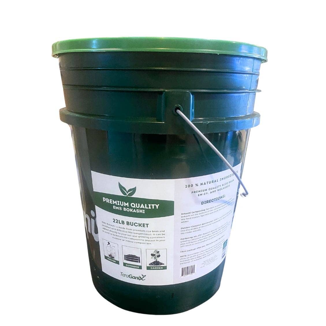 EM Premium Bokashi Compost Starter Bokashi TeraGanix 22 lb