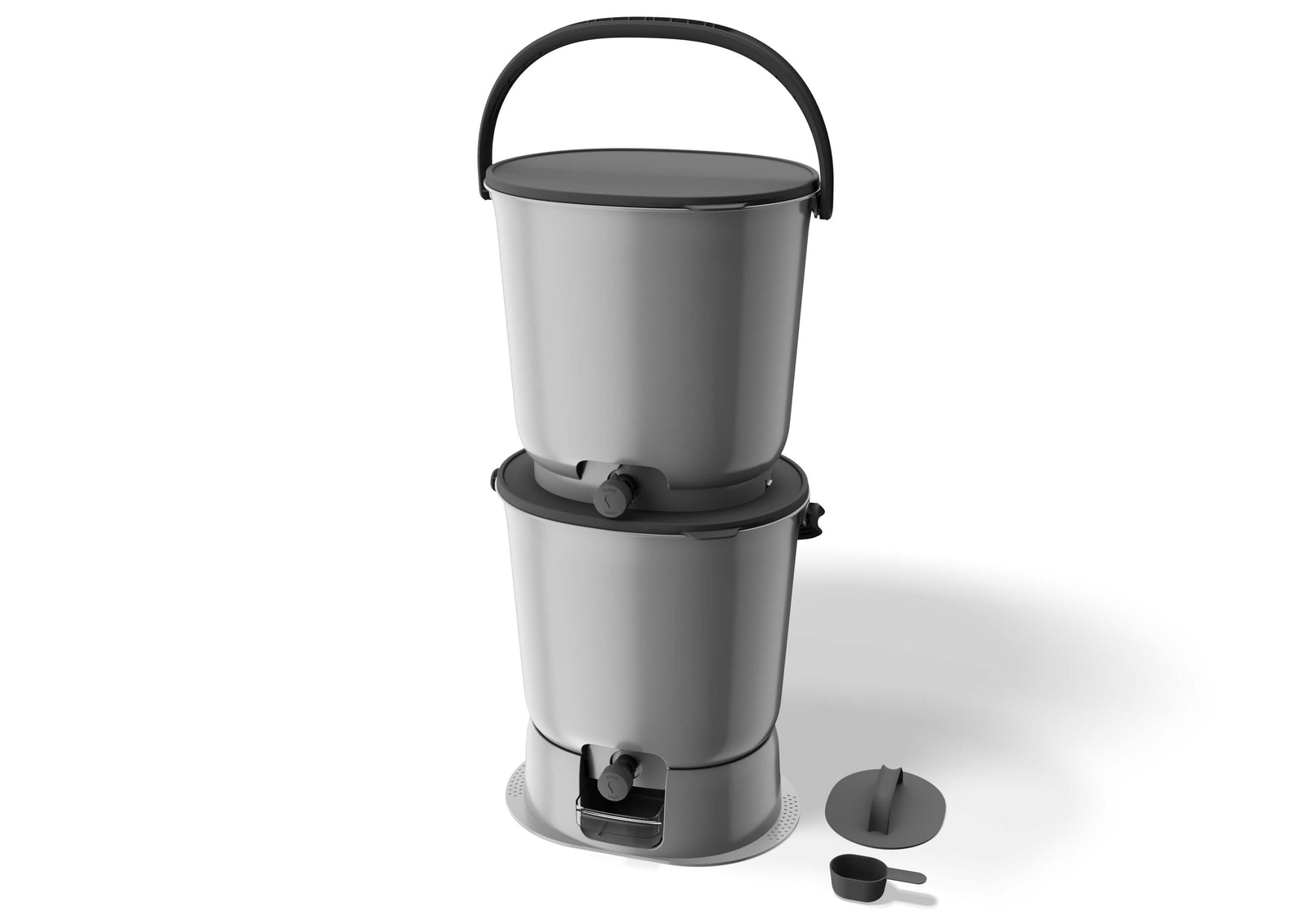 The Essential Bokashi Compost Bin Starter Kit, 4.4 gal Bokashi Compost Bin TeraGanix