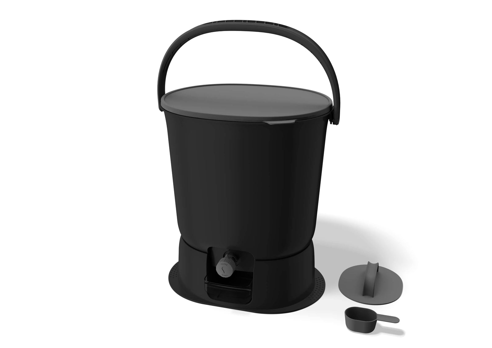 The Essential Bokashi Compost Bin Starter Kit, 4.4 gal Bokashi Compost Bin TeraGanix