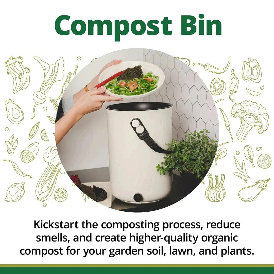 Premium Bokashi Bran Compost Starter Bokashi TeraGanix