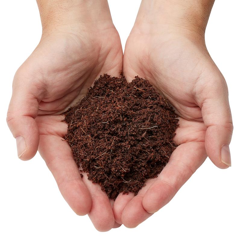 Coco Coir, Castings & Thermometer Bundle Soil Urban Worm Company