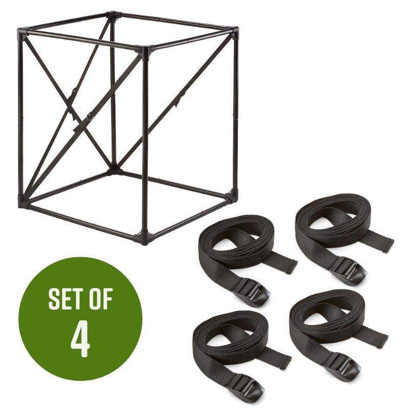 Urban Worm Bag Cross Straps Urban Worm Company Set of 4