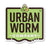 Urban Worm Logo Sticker Urban Worm Company 