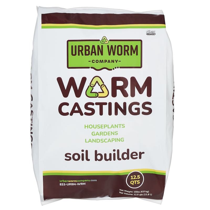 Urban Worm Company Worm Castings - Approved for Organic Use Soil Urban Worm Company 15 lbs 