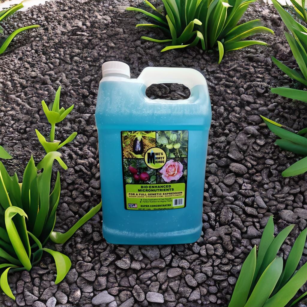 Mike&#39;s Mighty Micros Micronutrients Bio-Enhanced Super Concentrate Mikes Mighty Micros 128oz (1 Gallon) 