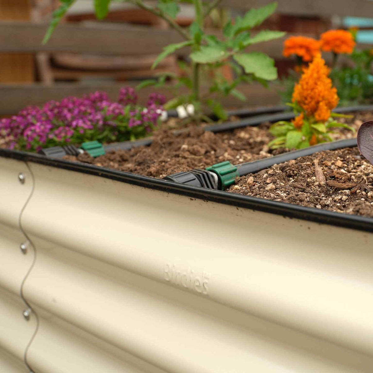 Small Modular Metal Raised Garden Bed Kit - 15” Tall Raised Garden Beds Epic Gardening 