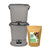 The Essential Bokashi Compost Bin Starter Kit, 4.4 gal Bokashi Compost Bin Teraganix Wholesale Set of 2 Buckets + FREE 1 lb bag of EM® Bokashi Light Grey 