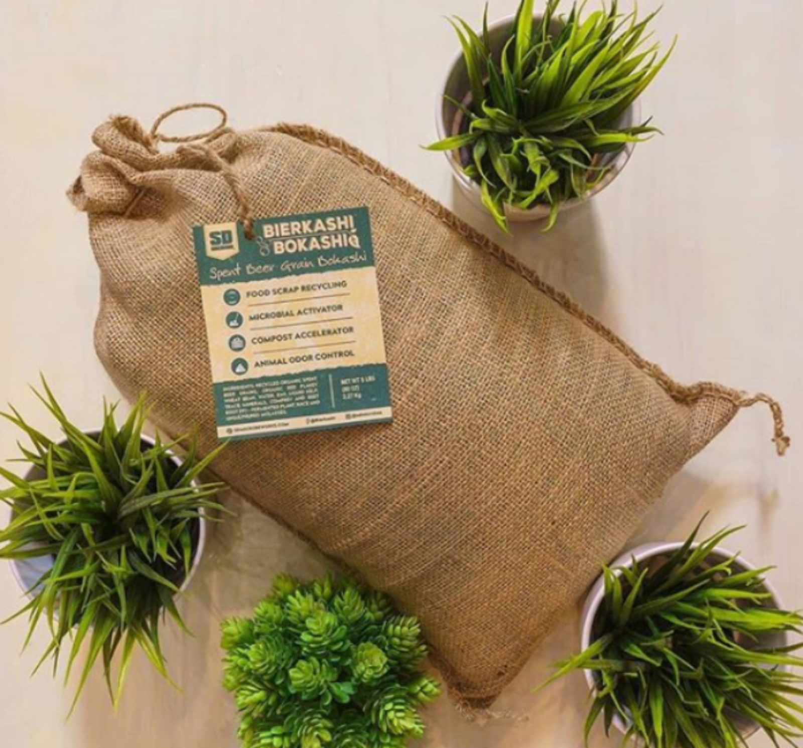 BierKashi Bokashi 5 to 50 lbs (Free Shipping)