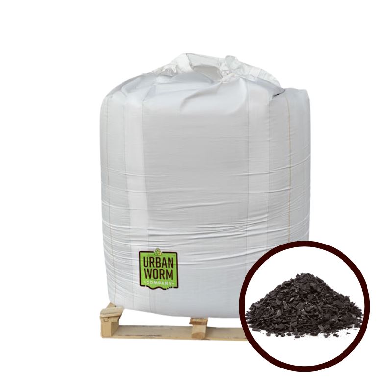 Bulk Biochar - 2y Tote - 1650lbs Soil Urban Worm Company 1650 Lbs (59 cents/lb) 