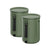 Bokashi Kitchen Compost Bin 2.5 gal. Bokashi Compost Bin Teraganix Wholesale Olive Set of Two Buckets + 2 lb bag of Bokashi 