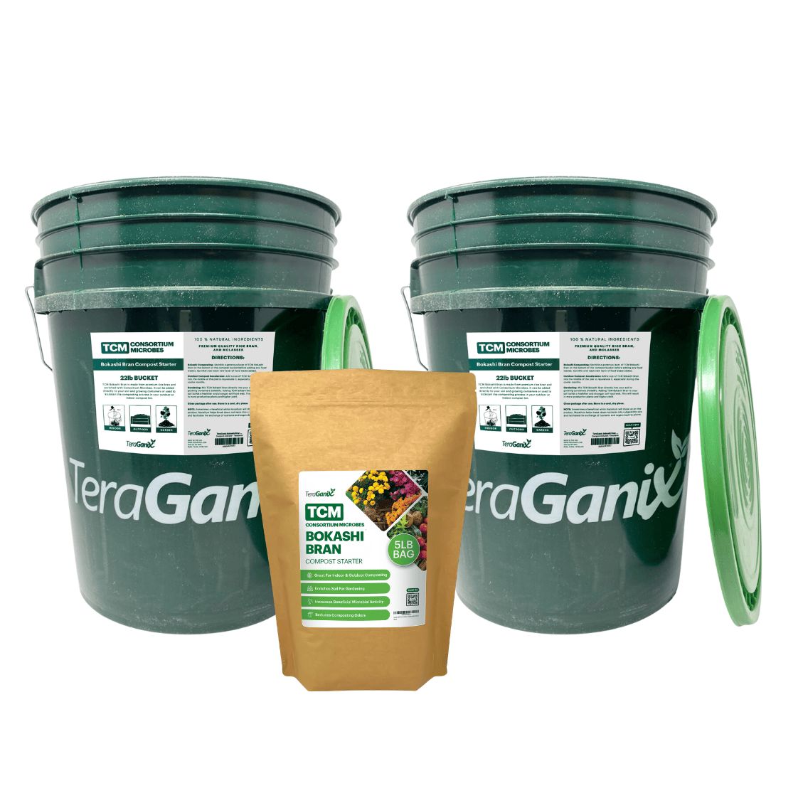 Bokashi Food Waste Recycling System Bokashi Compost Bin TeraGanix 