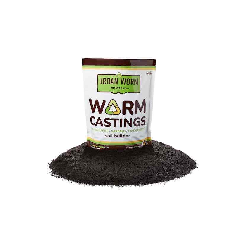 Urban Worm Company Worm Castings - OMRI Approved Soil Urban Worm Company 