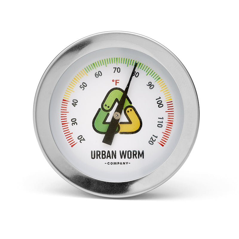 Urban Worm Thermometer - Perfect for the Garden & Worm Bin Urban Worm Company 